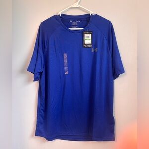 Under Armour Men’s Royal Blue Short Sleeve Performance Tech Tee. Sz L. NWT